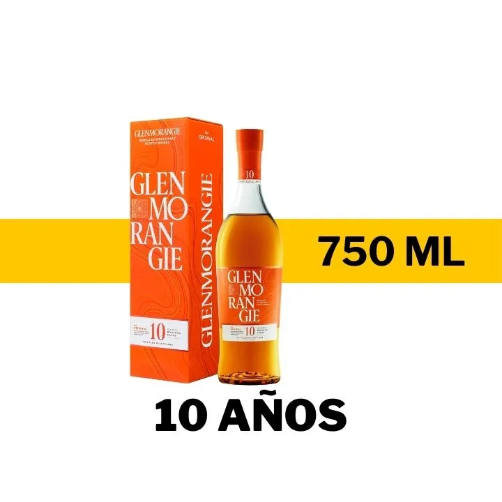 WHISKY GLENMORANGIE 10 AÑOS 750 ML