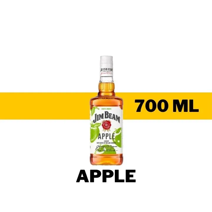 WHISKY JIM BEAM APPLE 700 ML