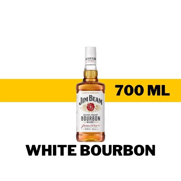 WHISKY JIM BEAM WHITE BOURBON 700 ML