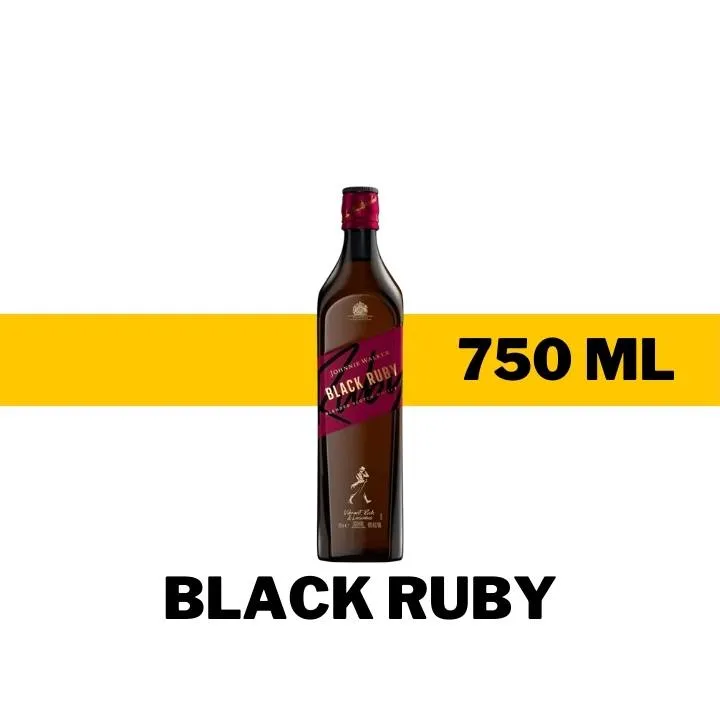 WHISKY JOHNNIE WALKER BLACK RUBY 750 ML