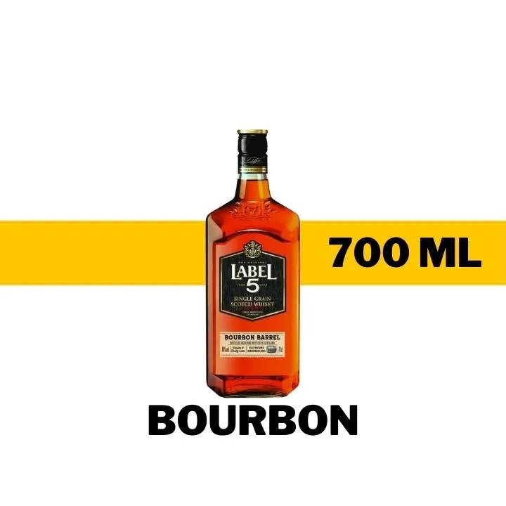 WHISKY LABEL 5 BOURBON 700 ML