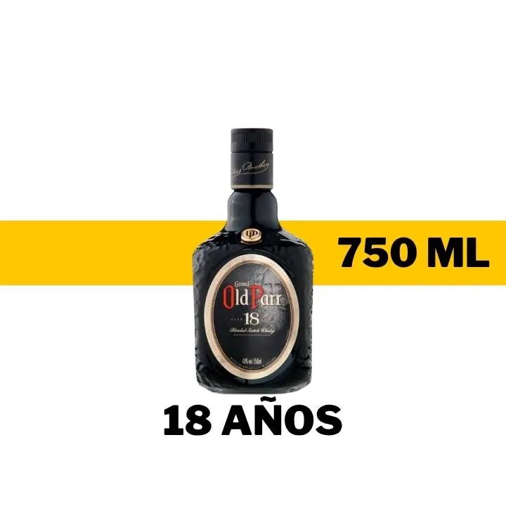 WHISKY OLD PARR 18 AÑOS 750 ML