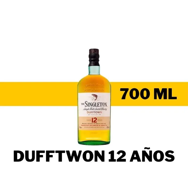 WHISKY SINGLETON DUFFTOWN 12 AÑOS 700 ML