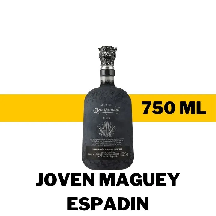 MEZCAL DON RAMON JOVEN MAGUEY ESPADIN 750 ML