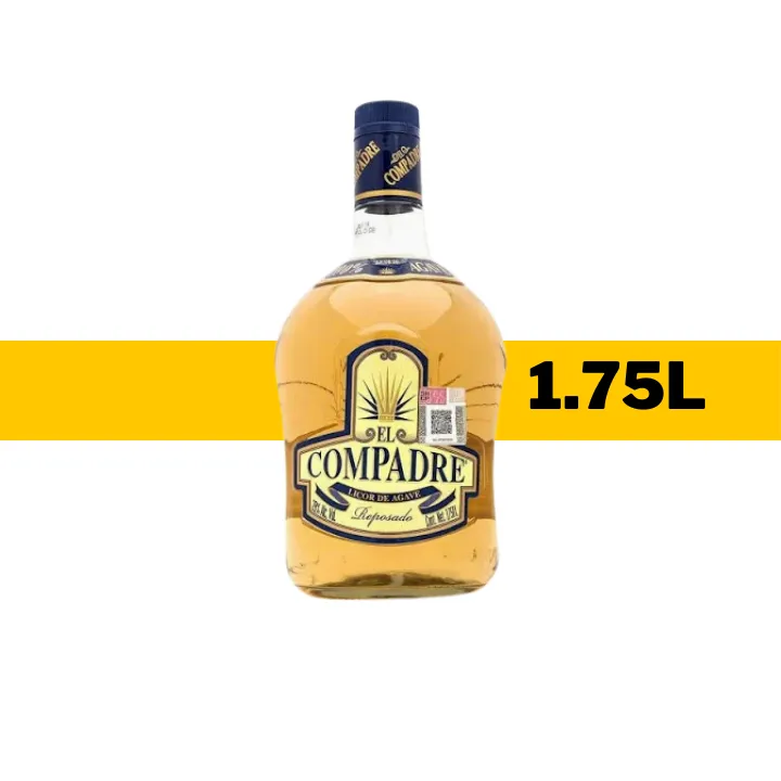 LICOR DE AGAVE EL COMPADRE 1.75 L