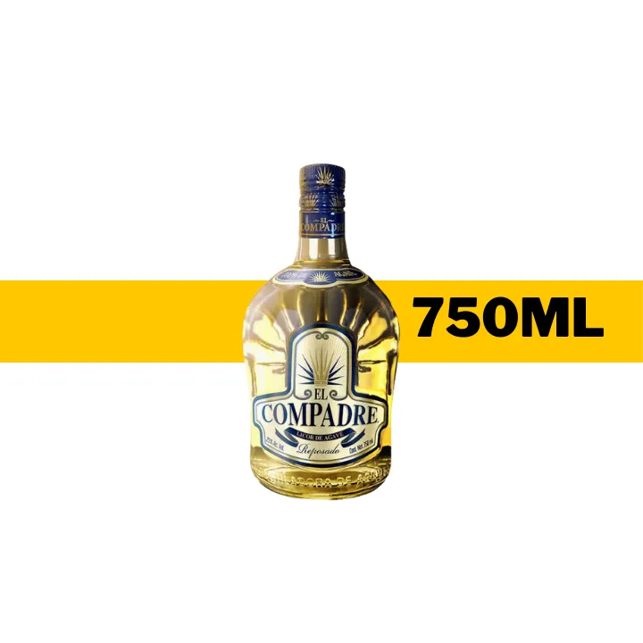 LICOR DE AGAVE EL COMPADRE 750 ML