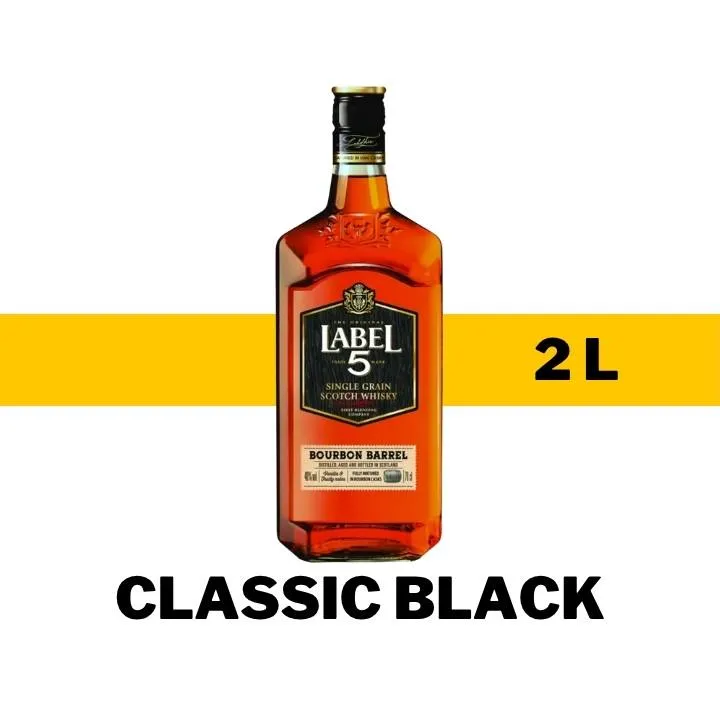 WHISKY LABEL 5 CLASSIC BLACK 2 L