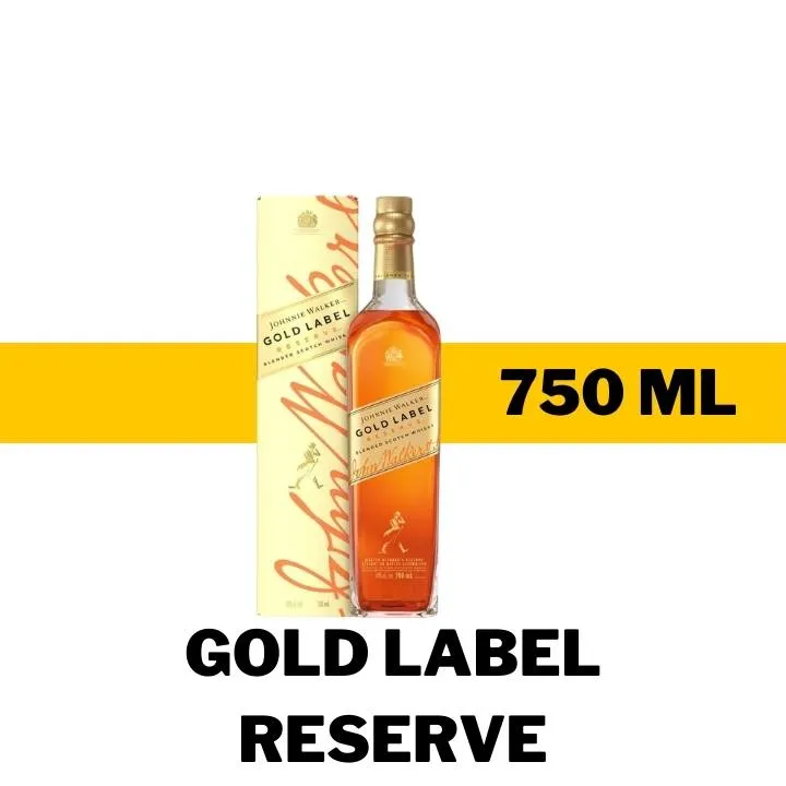 WHISKY JOHNNIE WALKER GOLD LABEL RESERVE 750 ML