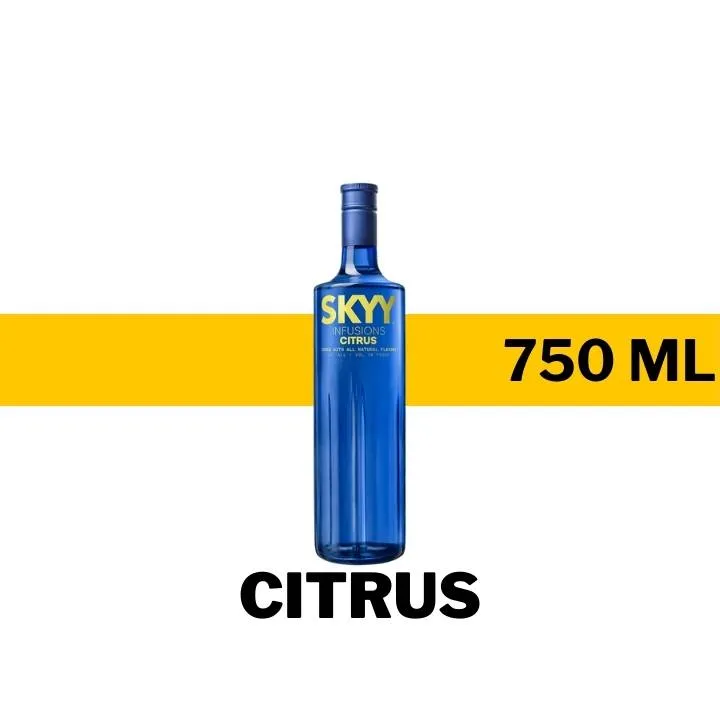 VODKA SKYY CITRUS 750 ML