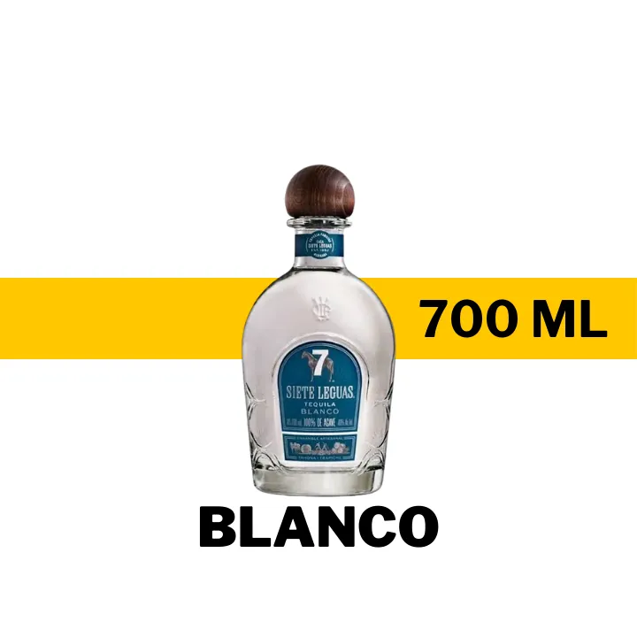 TEQUILA 7 LEGUAS BLANCO 700 ML