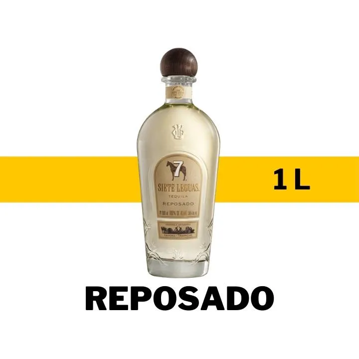 TEQUILA 7 LEGUAS REPOSADO 1 L