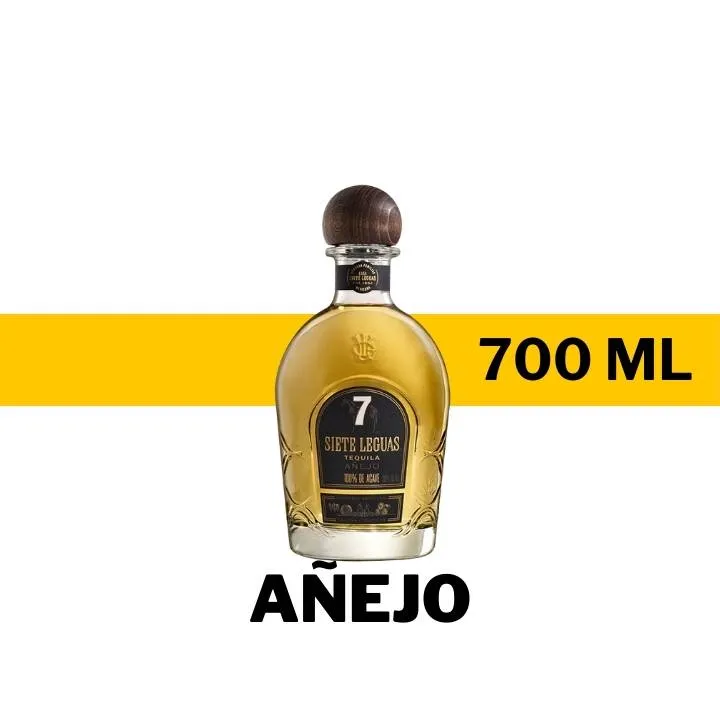 TEQUILA 7 LEGUAS AÑEJO 700 ML