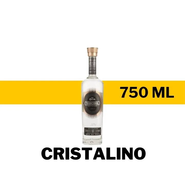 TEQUILA JOSE CUERVO TRADICIONAL CRISTALINO REPOSADO 750 ML