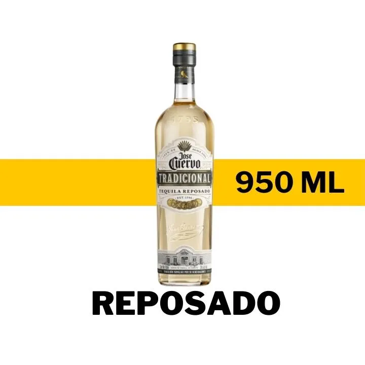 TEQUILA JOSE CUERVO TRADICIONAL REPOSADO 950 ML
