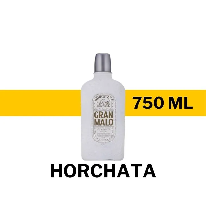 TEQUILA GRAN MALO HORCHATA 750 ML