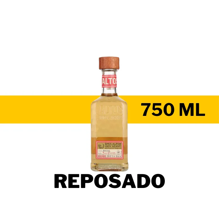 TEQUILA ALTOS REPOSADO 750 ML