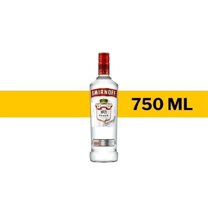 VODKA SMIRNOFF 750 ML