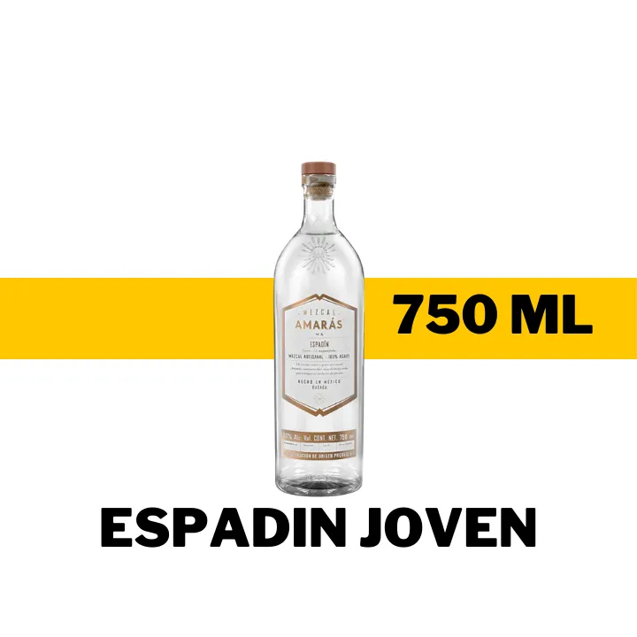 MEZCAL AMARAS ESPADIN JOVEN 750 ML