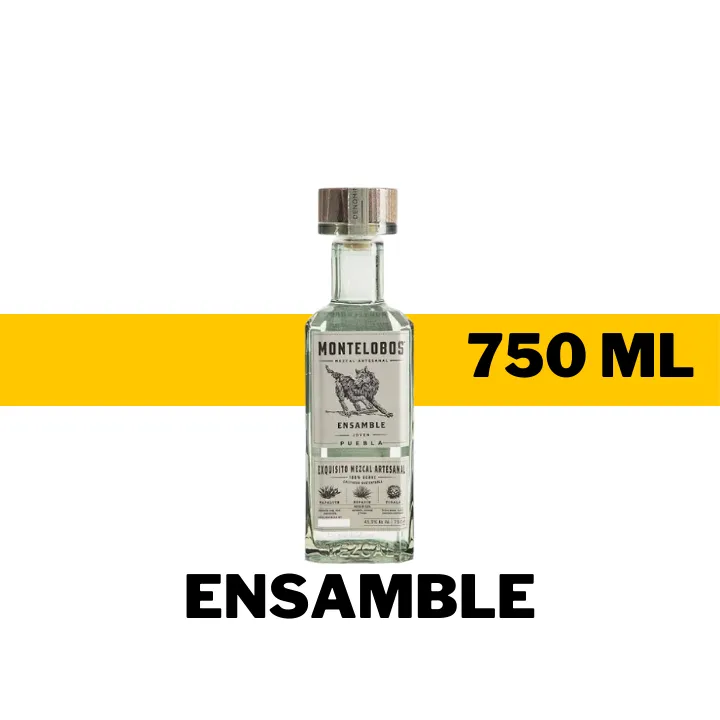MEZCAL MONTELOBOS ENSAMBLE 750 ML