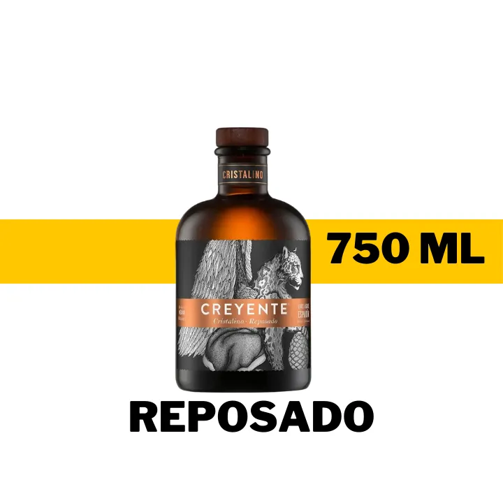 MEZCAL CREYENTE REPOSADO CRISTALINO 750 ML