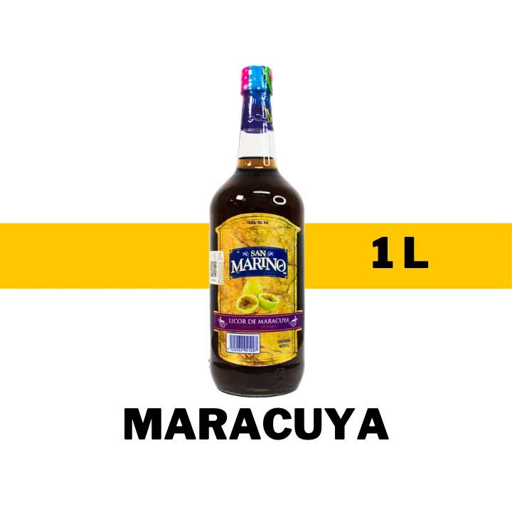 LICOR SAN MARINO MARACUYA 1 L