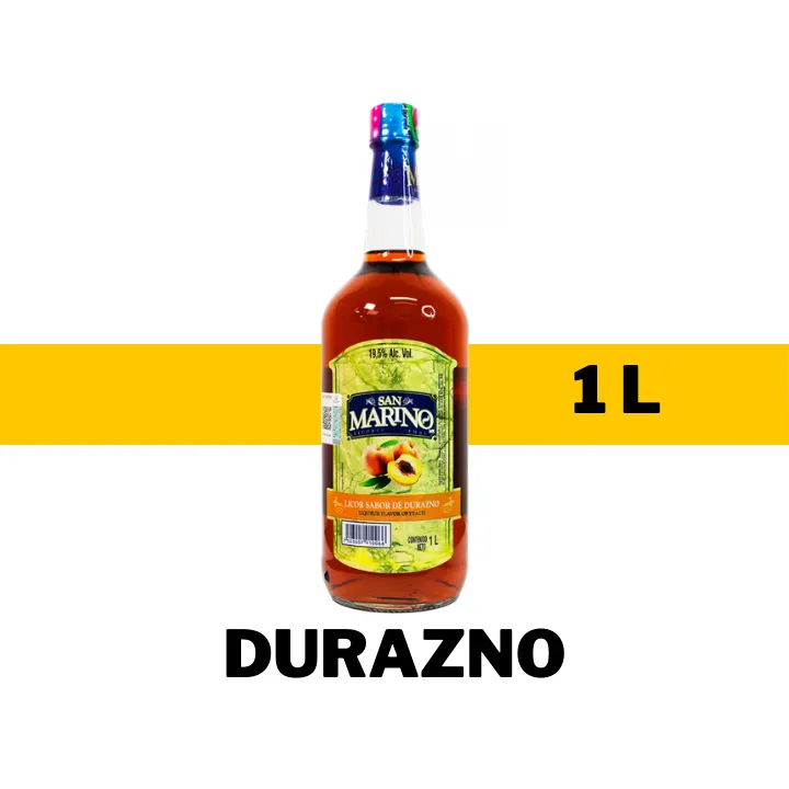 LICOR SAN MARINO DURAZNO 1 L