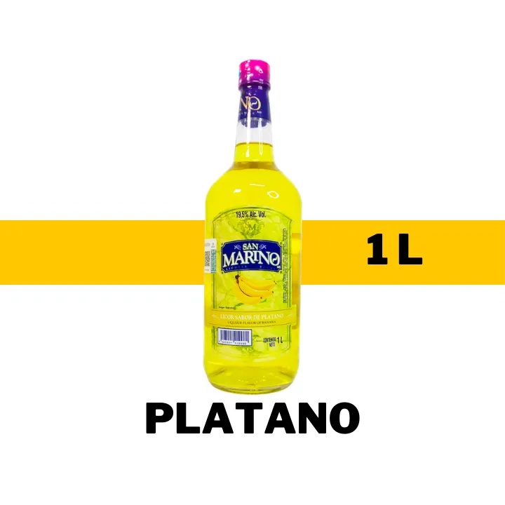 LICOR SAN MARINO PLATANO 1 L