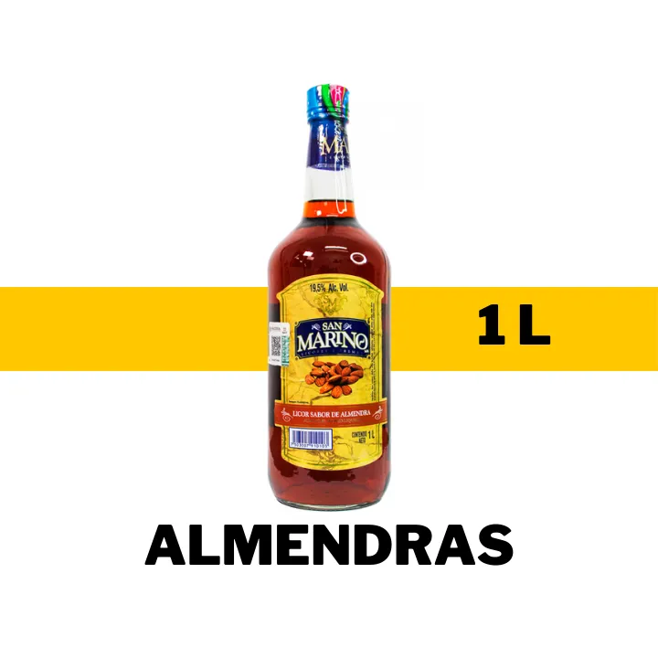 LICOR SAN MARINO ALMENDRAS 1 L
