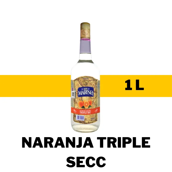 LICOR SAN MARINO NARANJA TRIPLE SECC 1 L