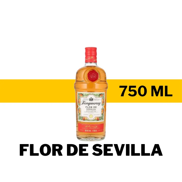 GINEBRA TANQUERAY FLOR DE SEVILLA 750 ML