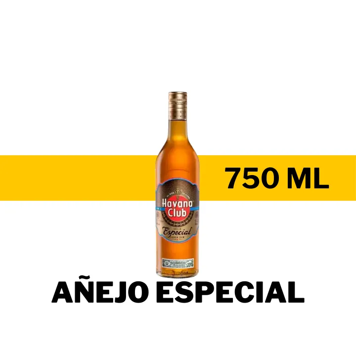 RON HAVANA CLUB AÑEJO ESPECIAL 750 ML