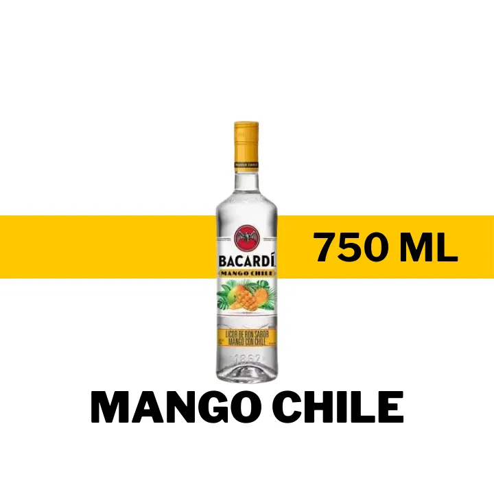RON BACARDI MANGO CHILE 750 ML