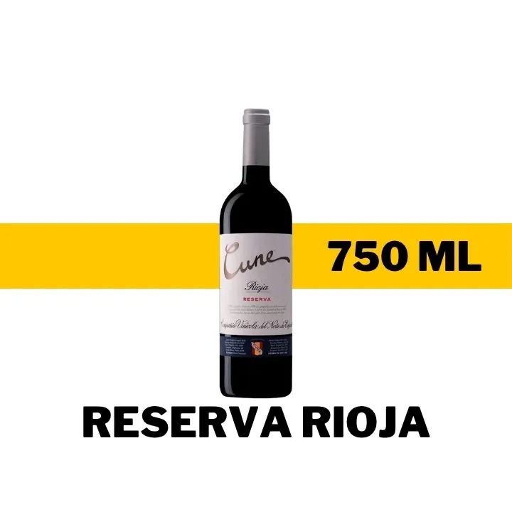 V.T.E. CUNE RESERVA RIOJA 750 ML