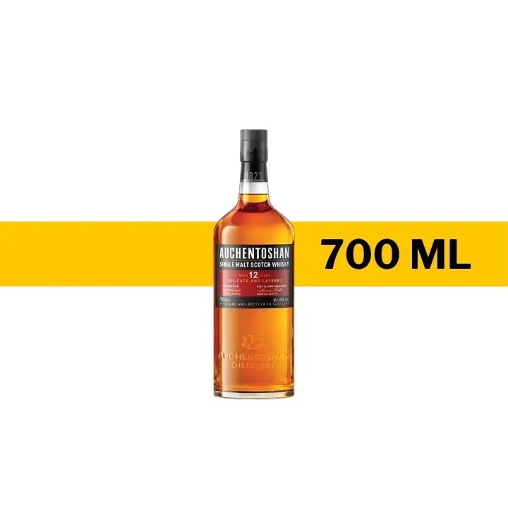 WHISKY AUCHENTOSHAN 12 AÑOS 700 ML
