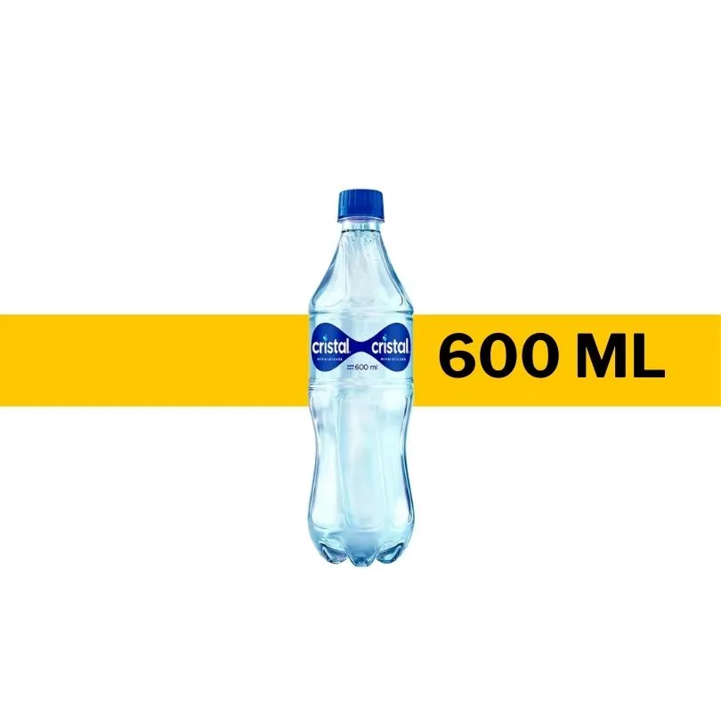 AGUA MINERAL CRISTAL 600 ML