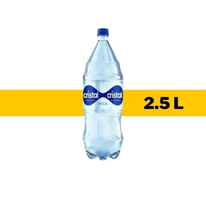AGUA MINERALIZADA CRISTAL 2.5 L