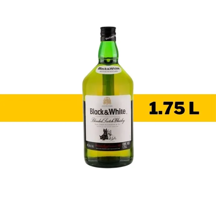 WHISKY BLACK & WHITE 1.75L