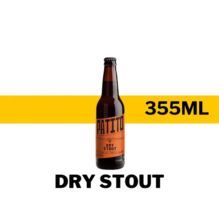 CERVEZA ART PATITO DRY STOUT 355 ML