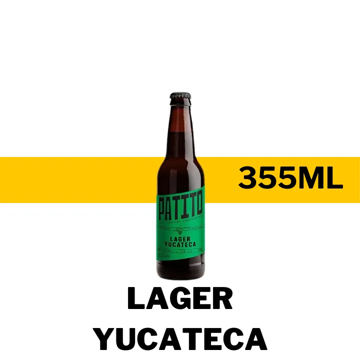 CERVEZA ART PATITO LAGER YUCATECA 355 ML