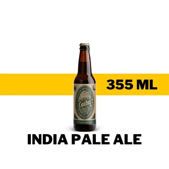 CERVEZA ART CEIBA INDIA PALE ALE 355 ML