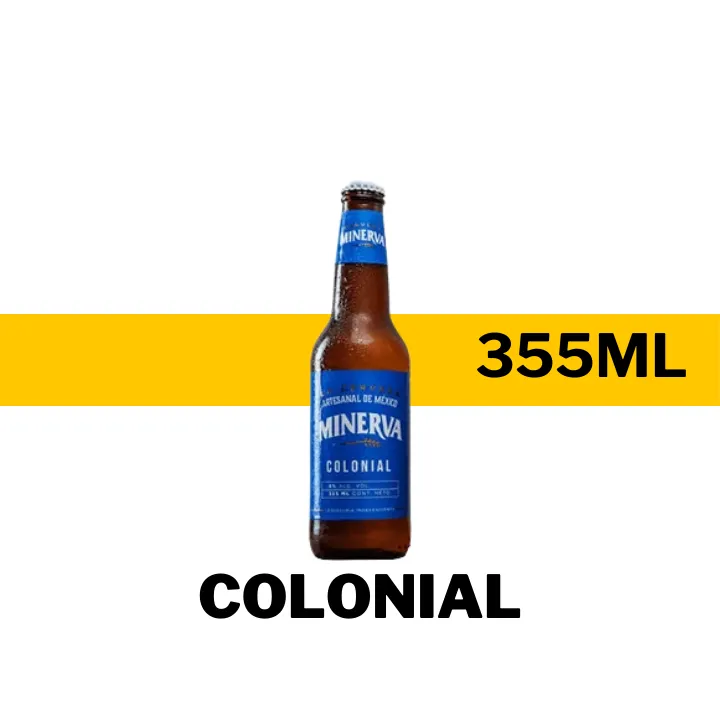 CERVEZA ART MINERVA COLONIAL 355 ML