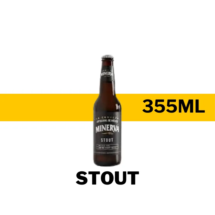 CERVEZA ART MINERVA STOUT 355 ML