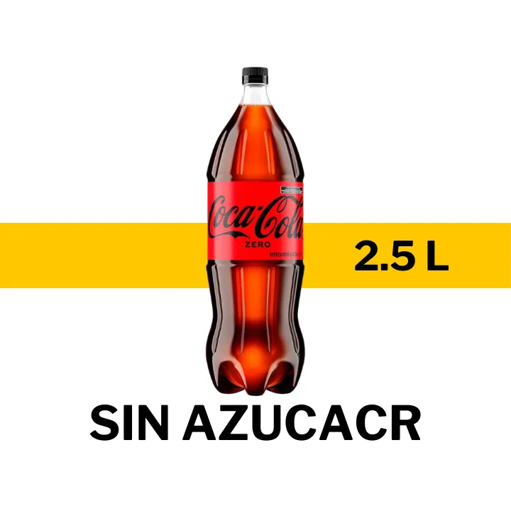 REF COCA COLA SIN AZUCAR 2.5 L
