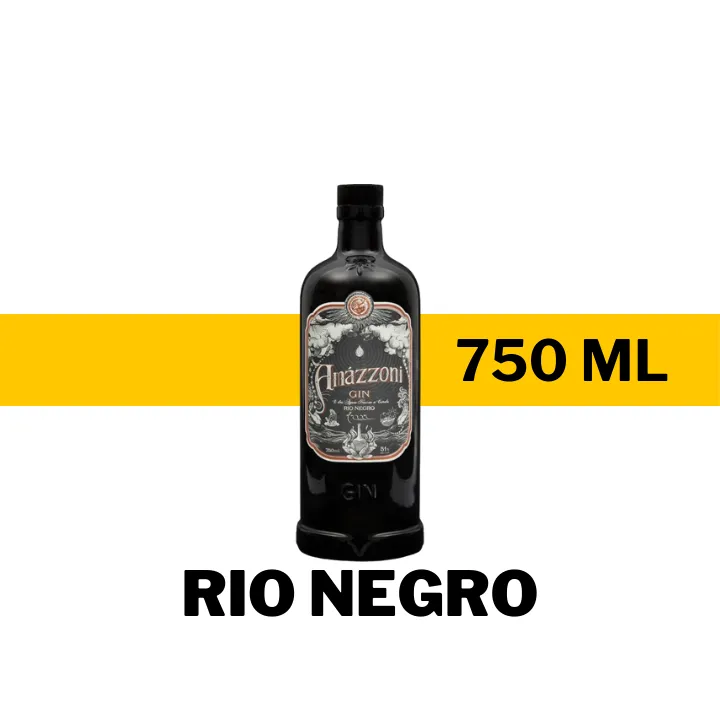 GINEBRA AMAZZONI RIO NEGRO 750 ML
