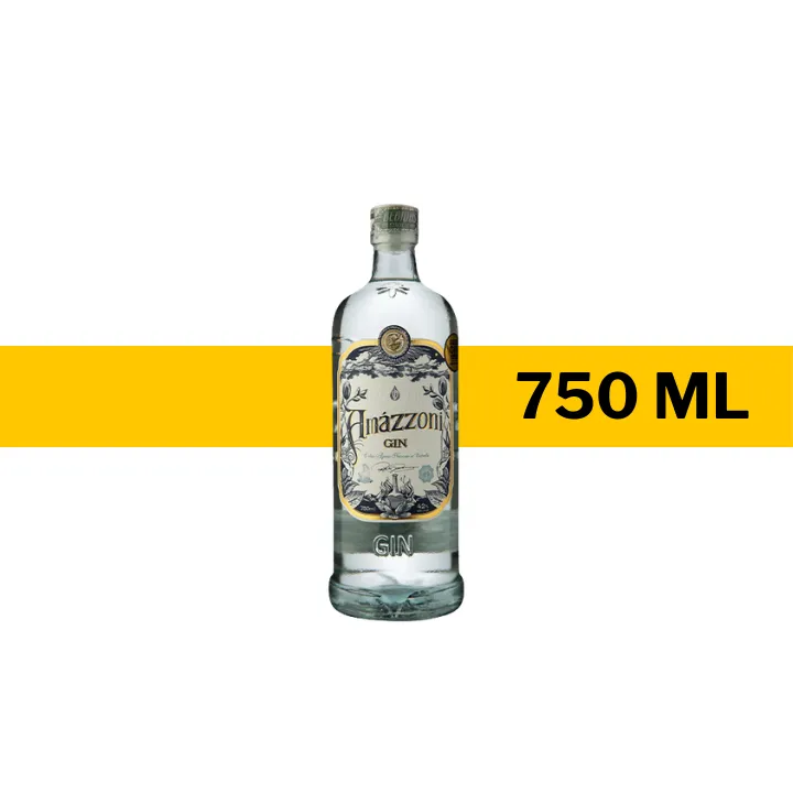 GINEBRA AMAZZONI DRY GIN 750 ML