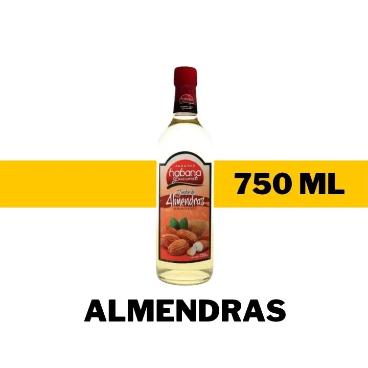 JARABE HABANA ALMENDRAS 750 ML