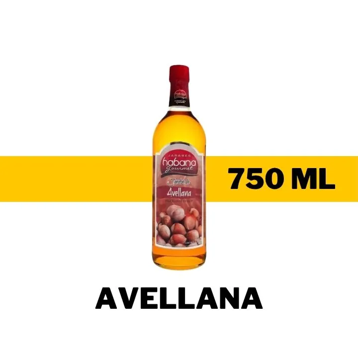 JARABE HABANA AVELLANAS 750 ML