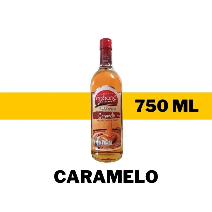 JARABE HABANA CARAMELO 750 ML