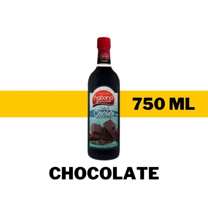 JARABE HABANA CHOCOLATE 750 ML