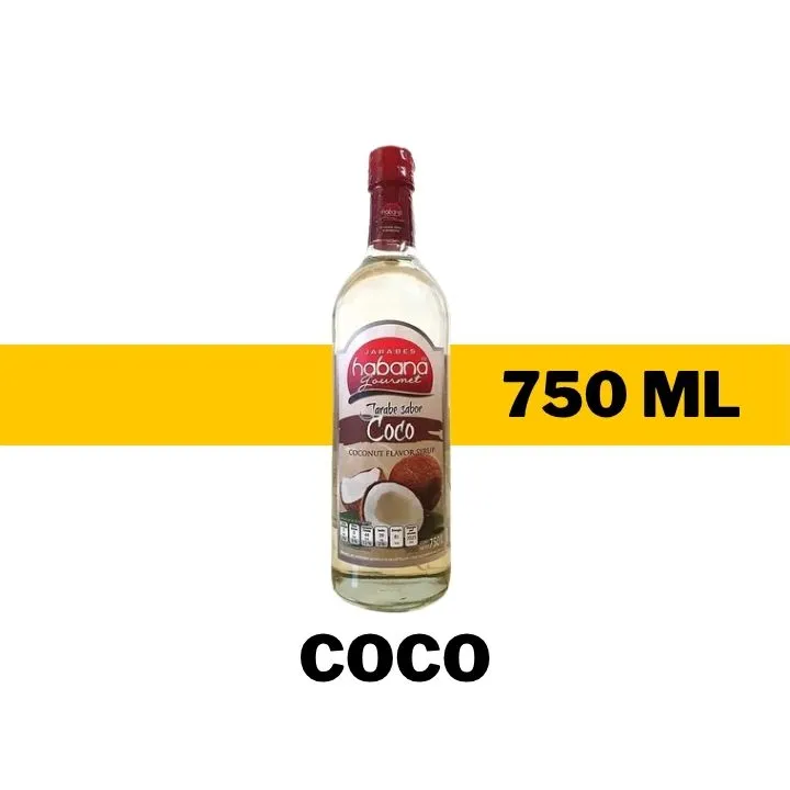 JARABE HABANA COCO 750 ML